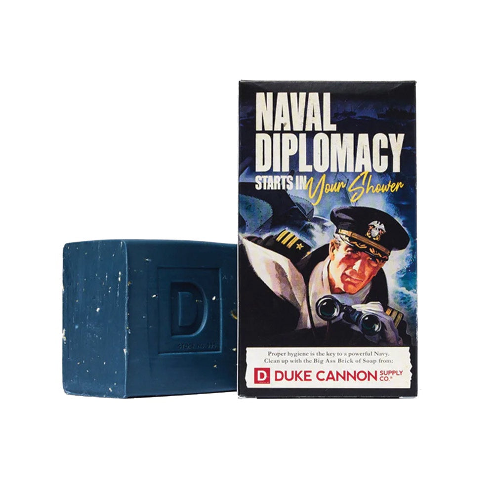 Duke Cannon Limited Edition WWII-Era Big Ass Brick of Soap - Navy Diplomacy