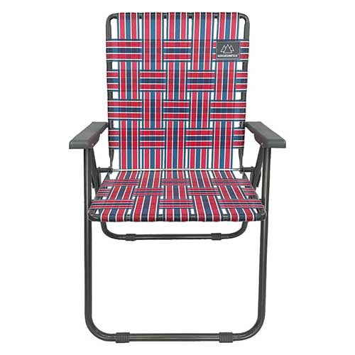Mountain Summit Gear Retro Webbed Camping Chair