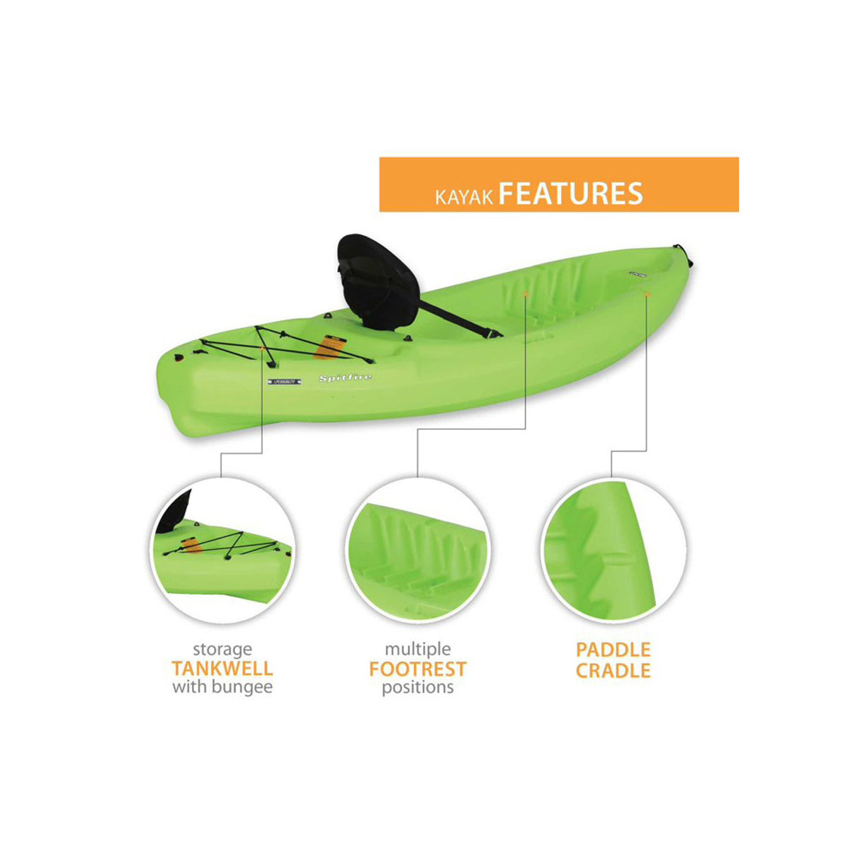 Lifetime Spitfire 8' Kayak