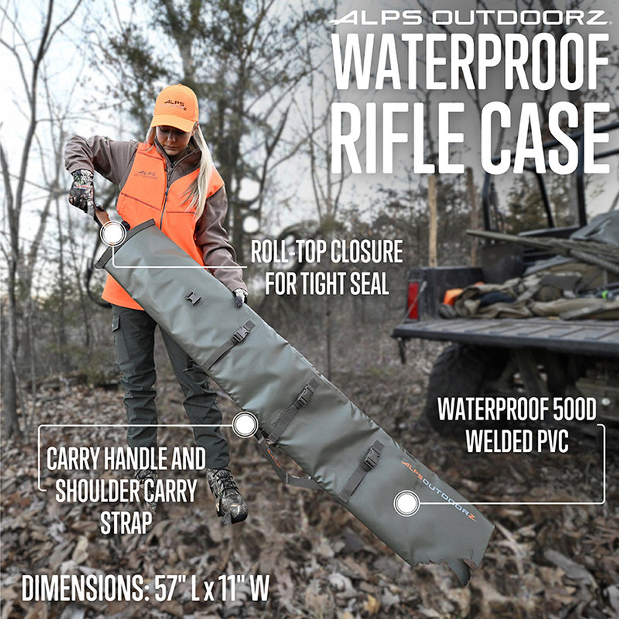 ALPS OutdoorZ Waterproof Rifle Case