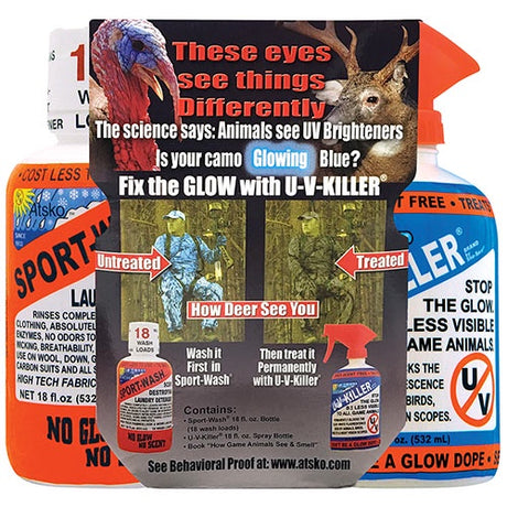 Atkso UV Killer and Sport Wash Combo