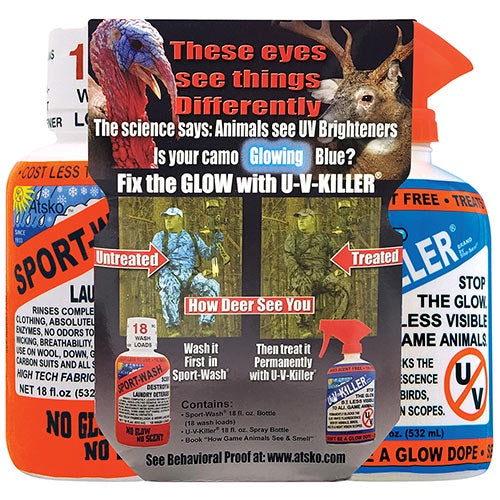 Atkso UV Killer and Sport Wash Combo