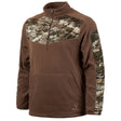 Huntworth Men's Anti-Pill Fleece Lifestyle Camo 1/4 Zip