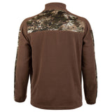 Huntworth Men's Anti-Pill Fleece Lifestyle Camo 1/4 Zip