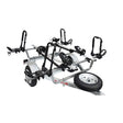 Malone MicroSport 2 Kayak, 2 Bike Trailer Package with Spare Tire