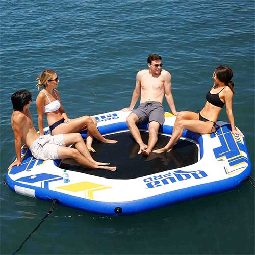 Aqua Pro 10-Foot Hexagonal Floating Island