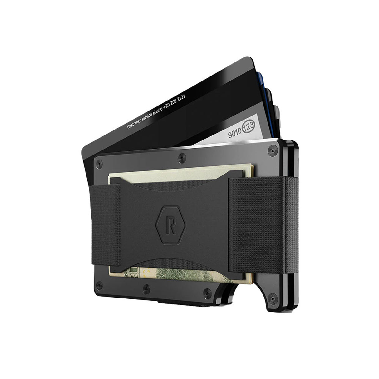 Ridge Wallet with Cash Strap