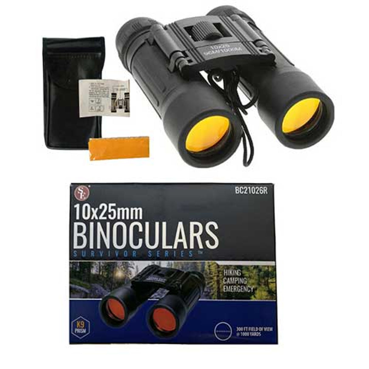 Sona Enterprises 10 X 25mm Survivor Series Binoculars