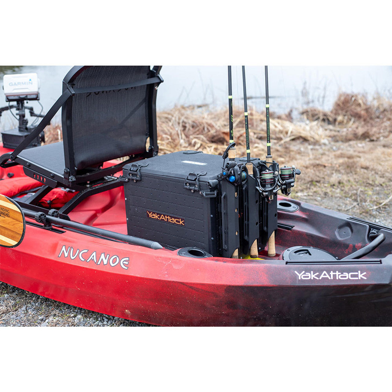 YakAttack BlackPak Pro Kayak Fishing Crate - 13