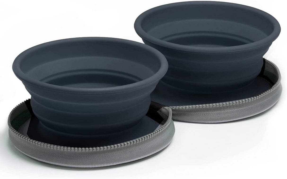 Colapz Collapsible Twin Dog Bowls