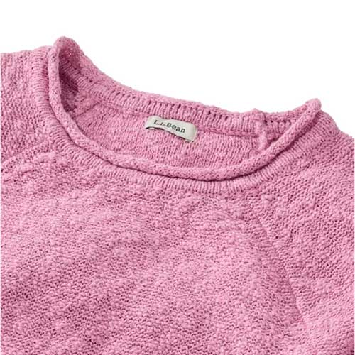 L.L. Bean Midweight Cotton Slub Rollneck Pullover Women's Regular