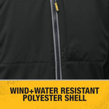 DEWALT Men's Heated Lightweight Softshell Jacket