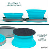 Colapz Collapsible Twin Dog Bowls