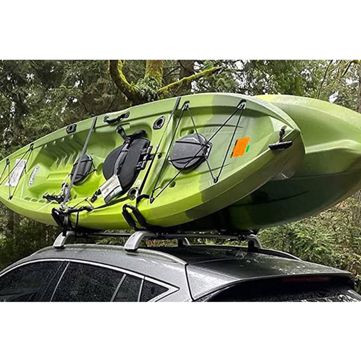 Malone Auto Racks EcoRack Kayak Carrier 2 Pack