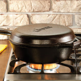 Lodge 3.2-Quart Cast Iron Combo Cooker