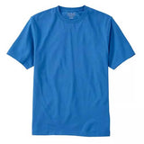 LL Bean Men's Carefree Unshrinkable Tee, Traditional Fit Short-Sleeve