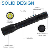 Luxpro LP290V3 300 Lumen High-Output Everyday Pocket Light
