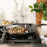 Lodge 10.5-Inch Square Cast Iron Grill Pan