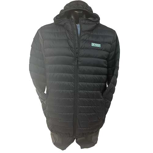 Sherper's Men's Packable Down Hooded Jacket