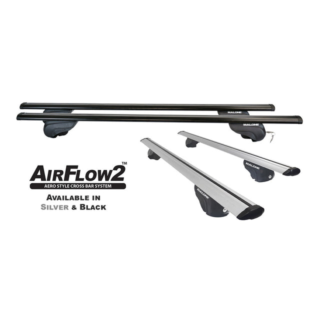 Malone AirFlow2 Alum Aero Universal Cross Rail System