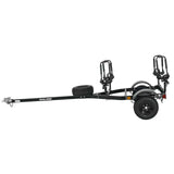 Malone MicroSport Off-Road 2 Kayak Trailer Package with 2 Sets J-Racks, Spare Tire