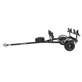 Malone MicroSport Off-Road 2 Kayak Trailer Package with 2 Sets of SaddleUp Pro & Spare Tire
