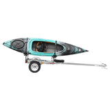 Malone MicroSport 2 Kayak Trailer Package with 2 Sets J-Racks & Spare Tire
