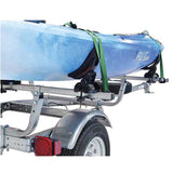 Malone MicroSport 2 Kayak Trailer Package with 2 Sets of Saddle Up Pro, Spare Tire