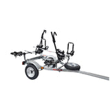 Malone MicroSport 2 Kayak, 2 Bike Trailer Package with Spare Tire