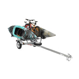 Malone MicroSport 2 Kayak, 2 Bike Trailer Package with Spare Tire