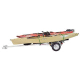 Malone MicroSport LowBed 2 Kayak Trailer Package with 2 Sets of Bunks, Spare Tire