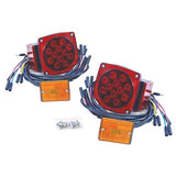 Malone MicroSport LowBed 2 Kayak Trailer Package with 2 Sets of MegaWings, Spare Tire