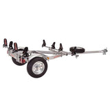 Malone MicroSport LowBed 2 Kayak Trailer Package with 2 Sets Saddle Up Pro, Spare Tire