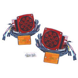 Malone MicroSport LowBed Trailer with Tier, 2 Sets Bunks, Cargo Box, Rod Tube, & Spare Tire