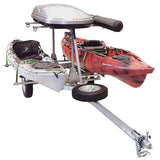 Malone MicroSport LowBed Trailer Package with 2nd Tier, 2 Sets MegaWings, Cargo Box, Rod Tube, & Spare Tire