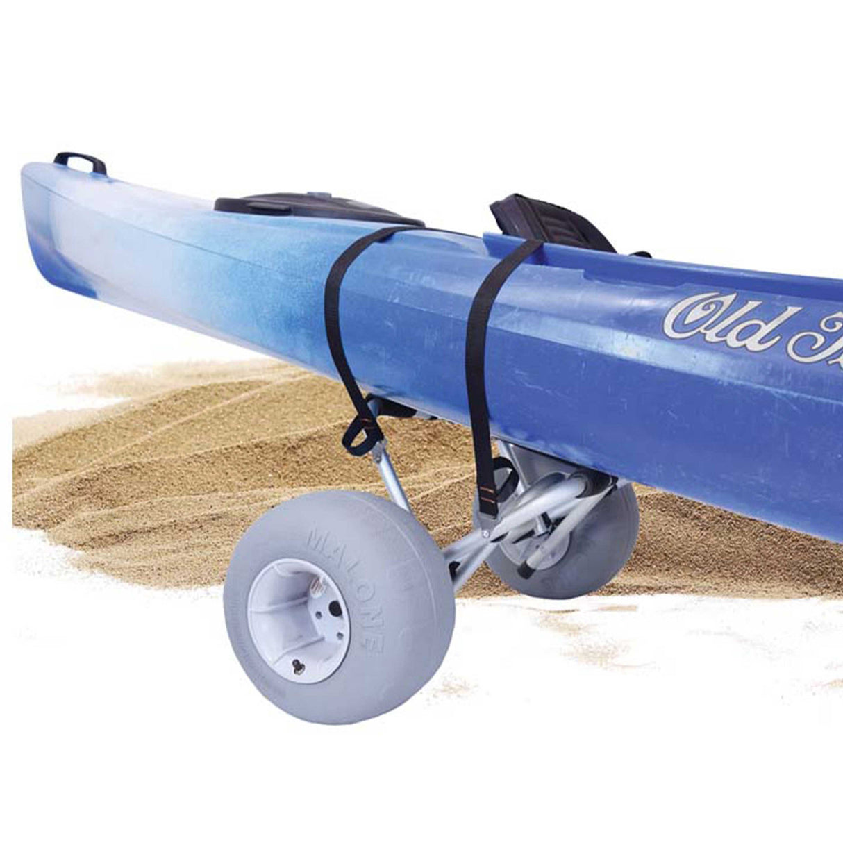 Malone Clipper TRX Deluxe Kayak And Canoe Cart With Balloon Wheels