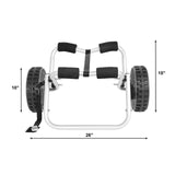 Malone Nomad TRX Standard Kayak Cart with No-Flat Tires