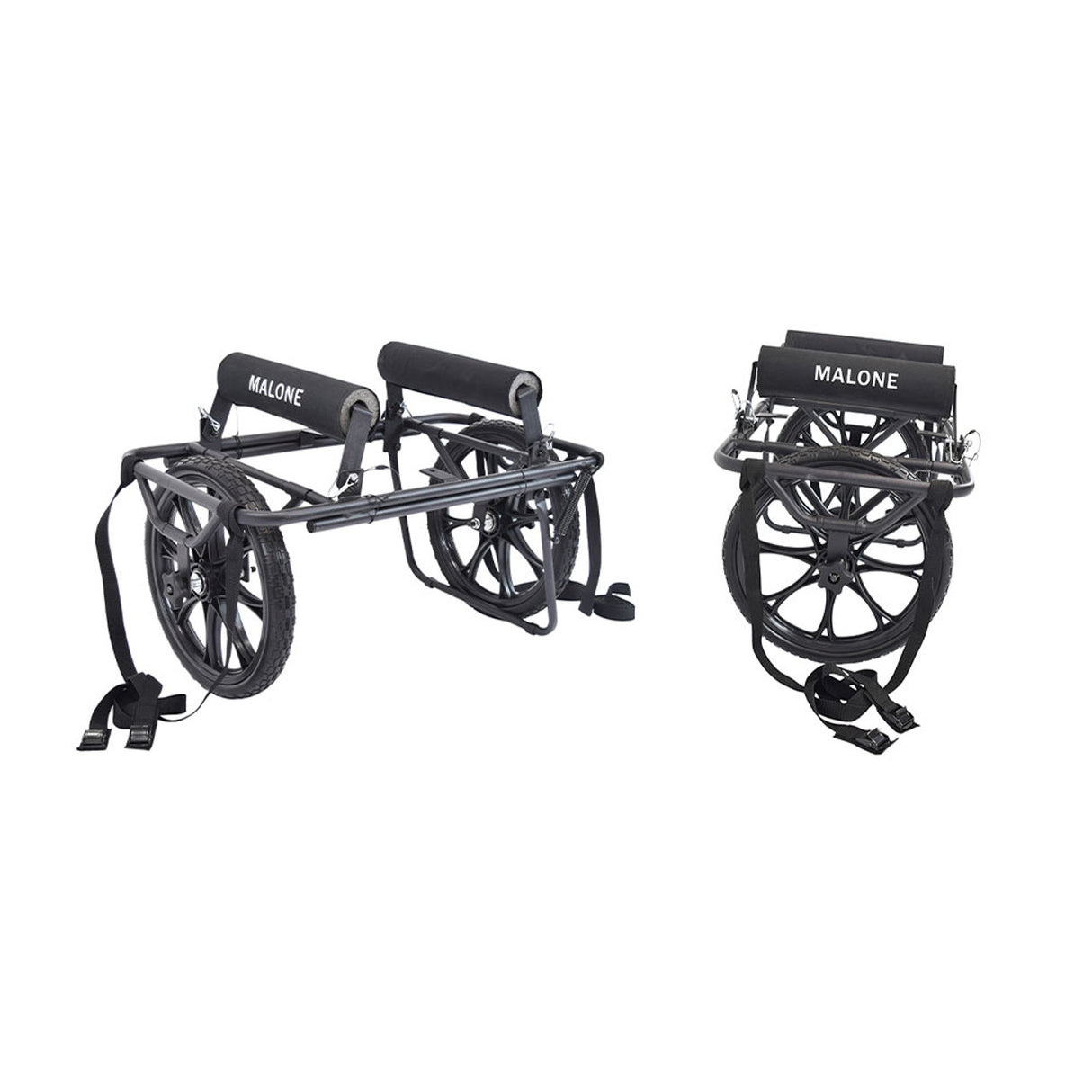 Malone Forge Bunk Style Canoe/Kayak Cart with No-Flat Tires