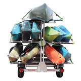 Malone MegaSport Outfitter 3-Tier Kayak Trailer