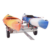 Malone EcoLight 2 Kayak Trailer Package with 2 V-Racks
