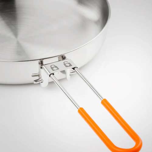 GSI Outdoors Glacier Stainless 1 Person Mess Kit