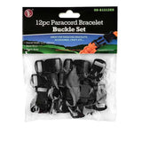 Sona Enterprises Paracord Bracelet Buckle 12-Pack