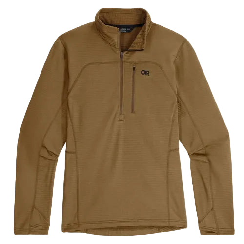 OR Men's Vigor Grid Fleece Half Zip