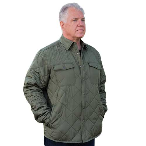 Stillwater Supply Men's Wainwright Quilted Shirt Jacket
