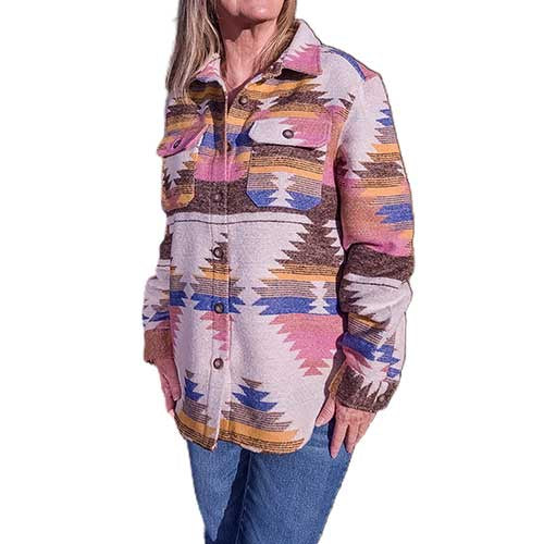 Stillwater Supply Women's Sierra Aztec Shirt Jacket