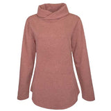 Stillwater Supply Women's Ruby Quilted Crossover Cowl Neck Pullover