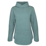 Stillwater Supply Women's Ruby Quilted Crossover Cowl Neck Pullover