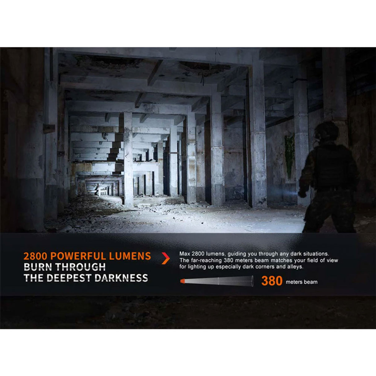 Fenix PD36R Pro Rechargeable Flashlight