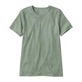 LL Bean Pima Crewneck SS W's Regular