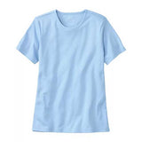 LL Bean Pima Crewneck SS W's Regular